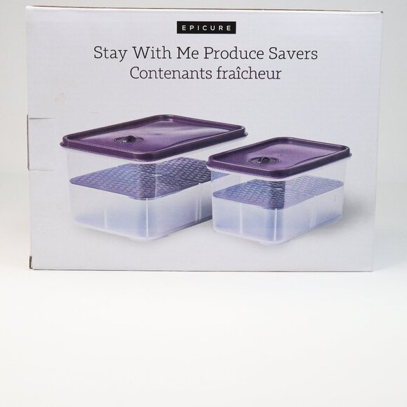 Epicure Save With Me Produce Savers 2 in Box BNIB - Picture 1 of 6